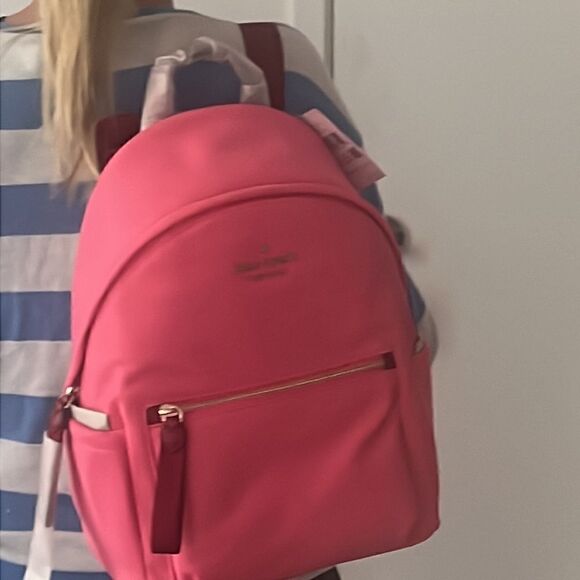 NWT Kate Spade Nylon Medium Backpack Pink main image 6
